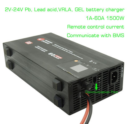 品質  2V 12V 24V VRLA AGM Ac To Dc Battery Charger For E-Bike Emotorcycle 工場