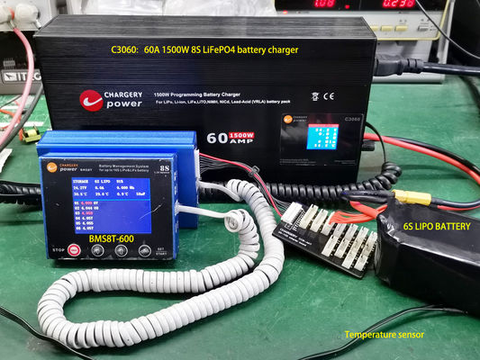 30V 1500W 調節電圧 電池充電器アダプター SMPS 1S 4S 8S 60A