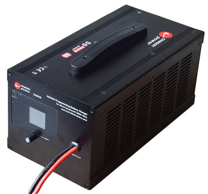 48V 3000W 13S LiPo, NMC, LiFe, LiTo, Pb, VRLA 鉛酸 AGM, GEL 電動バイク,電動バイク用のバッテリー充電器 1-55A