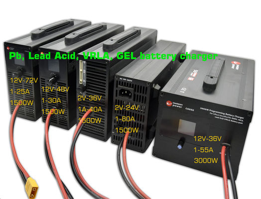 2V 12V 24V VRLA AGM 電池充電器