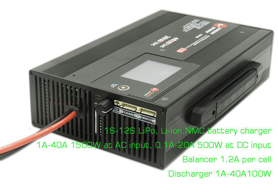 8S LiPo NMC リオン電池 リチウムイオンバランス充電器 50.4V 40A