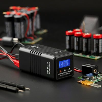 6S 3s 4s リポ電池充電器 液晶ディスプレイ 5W OEM