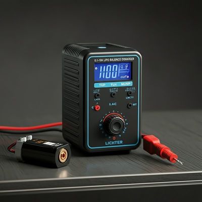 0.1-10A リポ バッテリー バランス 充電器 放電器 調節可能 カスタマイズ