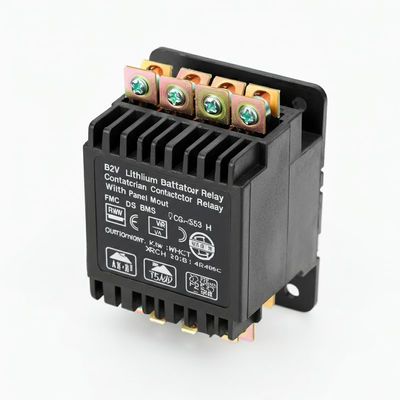 12V Bms リチウム電池 DC パネルマウント付き電気コンタクターリレー